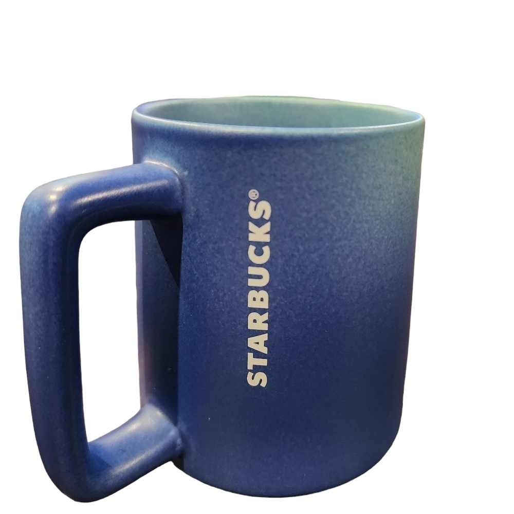 Starbucks Coffee Mug blue/teal ombre